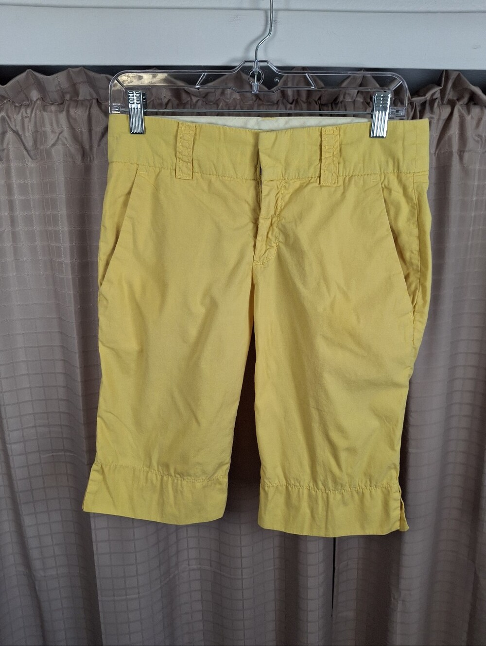 Billy Blues Yellow Bermuda Shorts Size 0